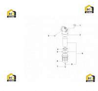Фильтр топливный грубой очистки 60064763