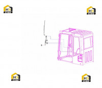 Механизм стеклоочистителя 12302091