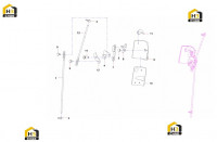 Механизм замка A222200000147