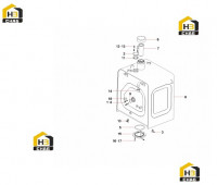 Бак топливный 10249435