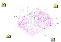 Комплектующие корпуса платформы SY135C9I4K.1.6 13450536