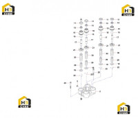 Комплектующие клапана 60170604 (часть 1)