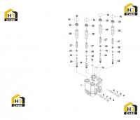 Комплектующие клапана 60170604 (часть 2)