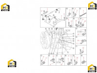 Комплектующие двигателя 60335820