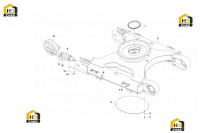 Комплектующие поворотной рамы 10811483
