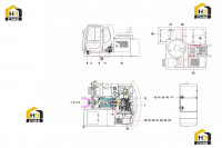 Комплектующие поворотной рамы SY135C9I4K(US).1 13450215