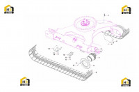 Комплектующие системы гусениц 10811483