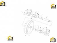 Колесо направляющее A229900010405