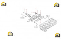 Коллектор выпускной 60335655