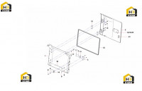 Крепление правой двери 12110958