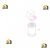 Фильтр масляный B222100000560