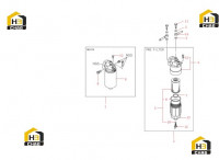 Фильтр топливный 60335715