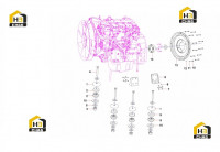 Система демпфирования и передачи SY135C9I 13077998