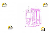 Система электрическая кабины 13036476