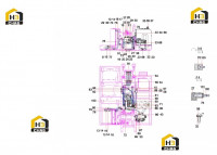 Трубопровод гидравлической системы SY135C9I4K.1.2 13447565 (часть 2)