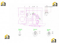 Трубопровод гидронасоса SY135C9I4K.1.4.5 13452537