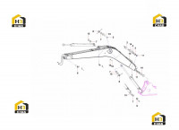 Узел стрелы SY135C9I4K.3 13447942