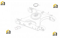 Комплектующие поворотной рамы SY140C1I2K.2 13117066