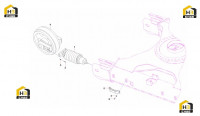 Колесо направляющее и натяжитель SY140C1I2K.2 13117066