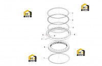 Подшипник поворотный 12894152