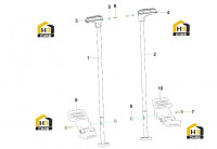 Рычаги и педали управления 12985863