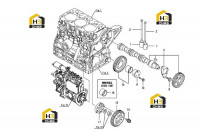 Вал распределительный 60279838