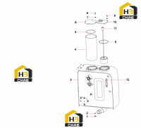 Бак гидравлический A810201010298