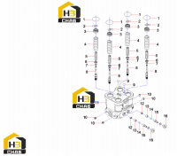 Комплектующие клапана (часть 2) 60004101