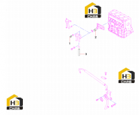 Комплектующие двигателя 60041410