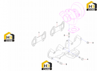 Коллектор выпускной 60041430