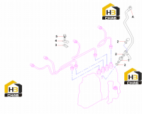 Клапан возврата масла 60041433