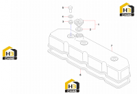 Крышка клапанная 60041426
