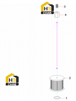 Фильтр масляный 60101257
