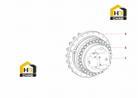 Редуктор бортовой 60134171