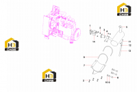 Система выхлопная 12349502