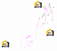 Трубка впуска масла 60041433