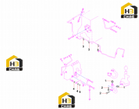 Трубки масляной смазки (часть 1) 60041427
