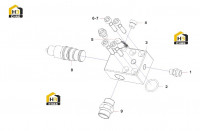 Блок клапанов 13129064