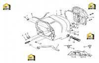 Комплектующие коробки передач DANA 60135345