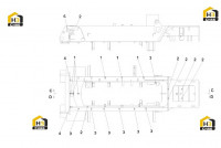 Корпус зажима трубы 12375705 (часть 1)