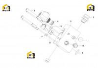 Клапан подъемный левый 13084637