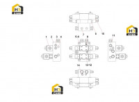 Клапан правый поворотный A81020106248