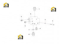 Клапан приоритетный 12848515