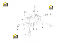 Клапан управляющий 13326740