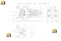 Фильтр давления масла JB2302 A222100000128