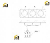 Индикатор световой LED 12934357