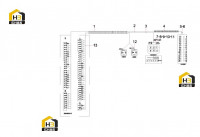 Жгут проводов раздвижной рамы 12545756
