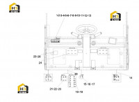 Переключатель передней панели управления 12930993
