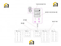 Переключатель поворотный правой панели 12930821