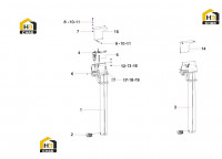 Устройство поворотное 11169797